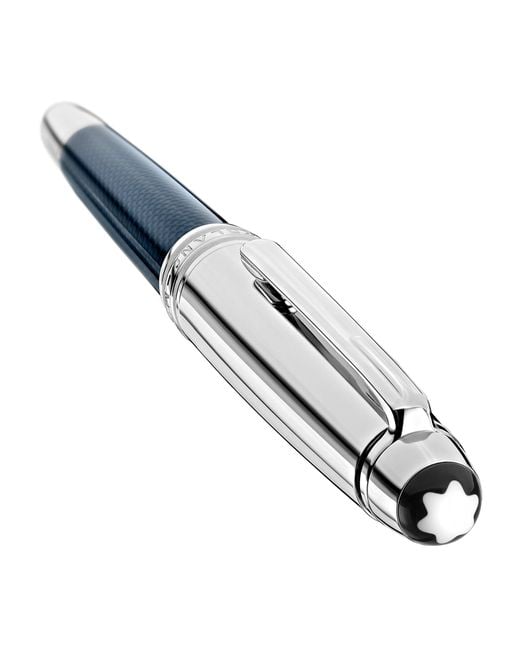 Montblanc White Meisterstück Solitaire Hour Classique Fountain Pen