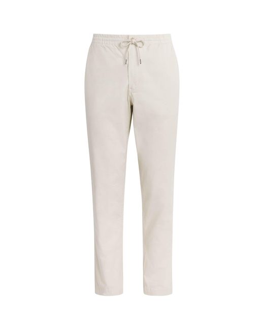 Polo Ralph Lauren Gray Stretch-Cotton Prepster Trousers for men