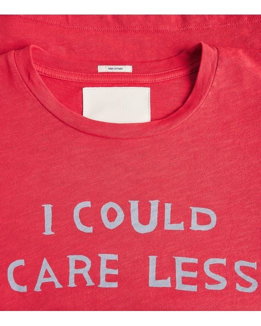 Mother Red The Sinful I Could Care Less T-Shirt