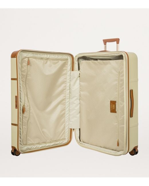 Bric's Natural Bellagio 3.0 Hardside Expandable 30 Large Checked Spinner