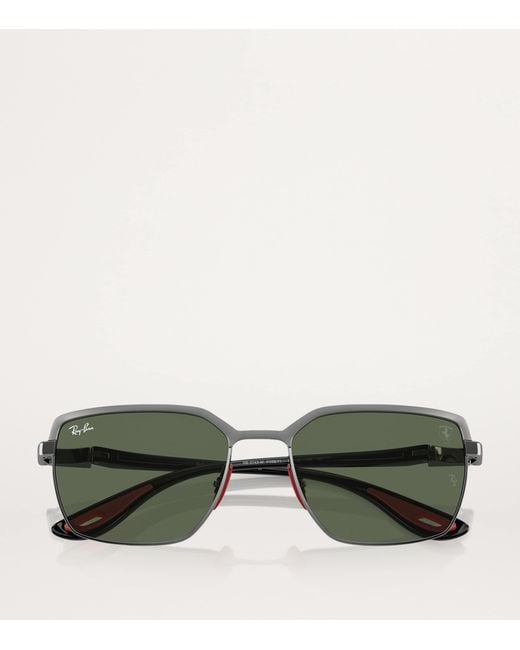 Ray-Ban Green X Scuderia Ferrari Rb3743M Collection Sunglasses