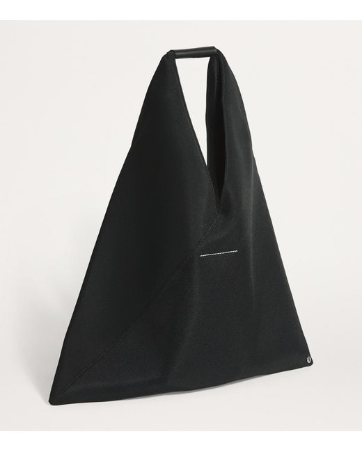 MM6 by Maison Margiela Black Small Japanese Tote Bag for men