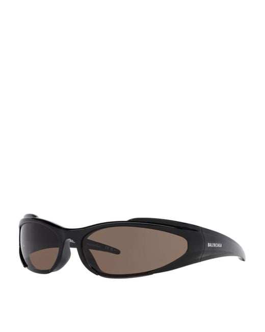 Balenciaga Gray Injected 6E000285 Sunglasses