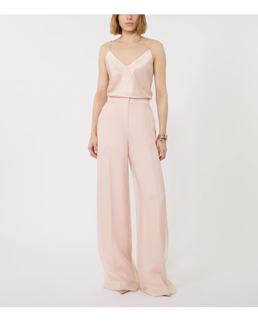 Max Mara Pink Silk Cami Top