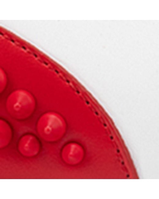Christian Louboutin Red Sharkyloub Slip-on Sneakers for men