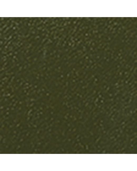 Aspinal Green Large Leather Ella Pouch