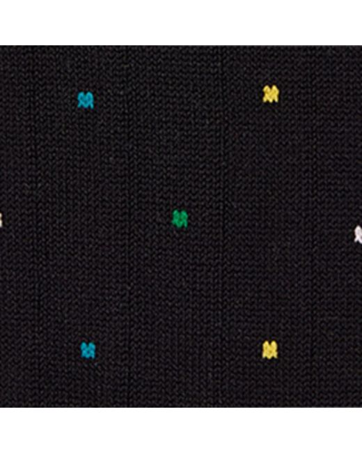 Paul Smith Black Signature Dot Socks for men