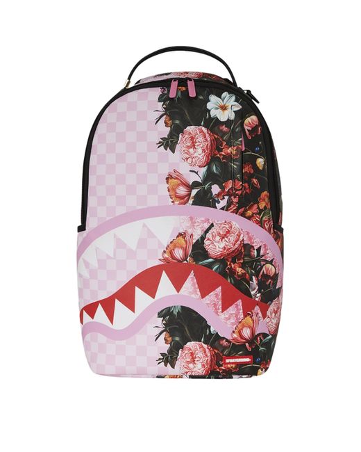 Sprayground Red Flowers Backpack
