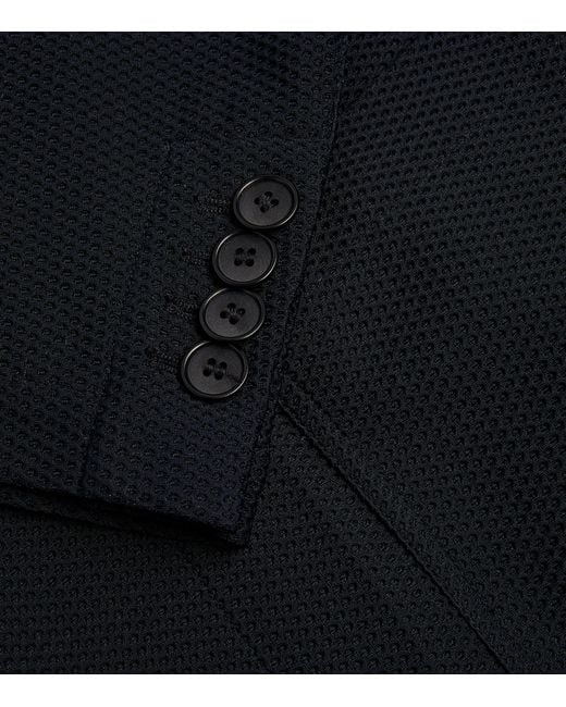Giorgio Armani Blue Tailored Blazer for men
