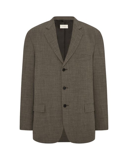 The Row Green Poe Wool Blazer for men