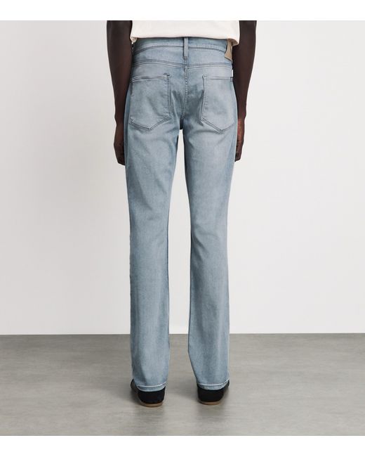 PAIGE Blue Federal Slim-Straight Jeans for men