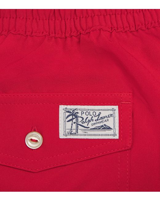 Polo Ralph Lauren Red Traveler Swim Short for men