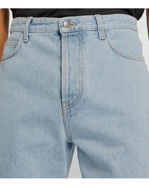 The Row Blue Morton Straight Jeans for men