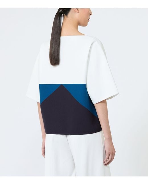 Max Mara White Relaxed T-Shirt