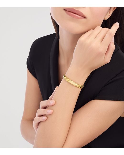 BVLGARI Metallic Tubogas Bracelet