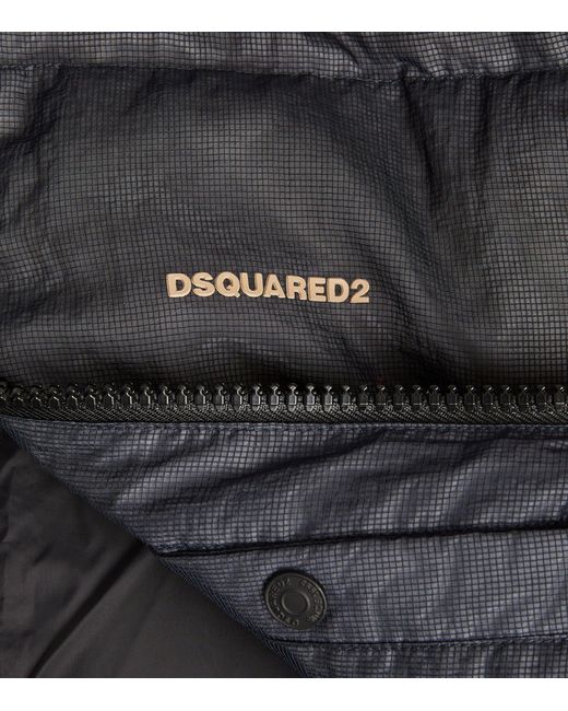 DSquared² Black Down-filled Puffer Jacket for men
