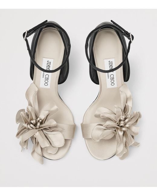 Jimmy Choo Metallic Coko 100 Sandals