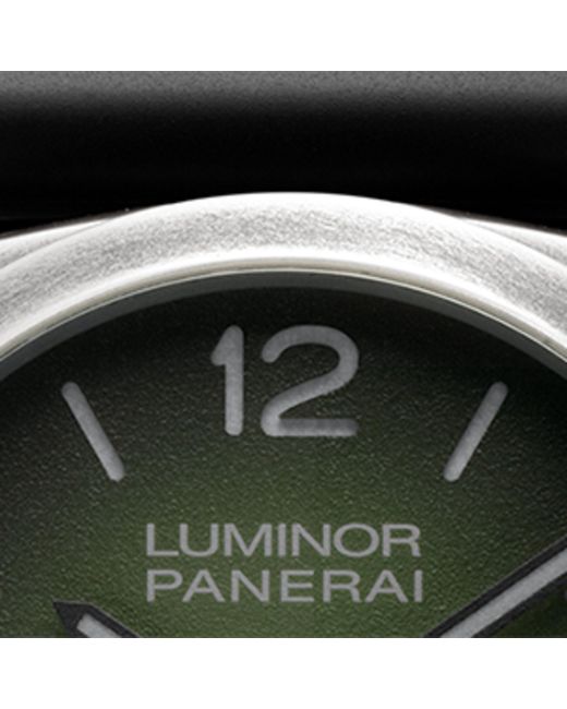 Panerai Gray Stainless Steel Luminor Navy Seals Watch 44mm for men
