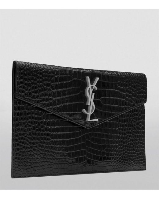 saint laurent uptown wallet on chain