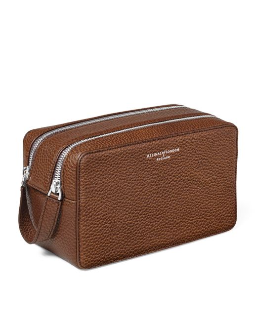 Sacoche Ordinateur Aspinal Of London Mount Street – Cuir Gris – Mallette Neuve