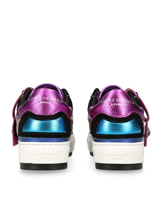 Kurt Geiger Multicolor Leather Southbank Tag Sneakers