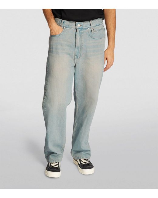 Wooyoungmi Blue Relaxed Jeans for men
