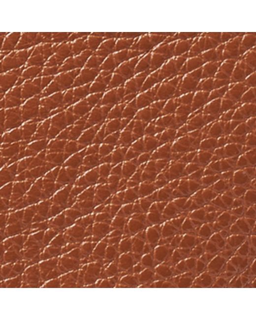 Aspinal Brown Leather Hudson Toiletry Bag