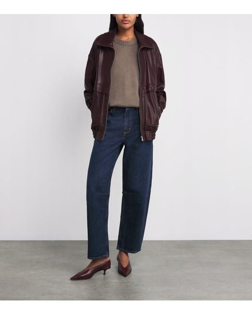 Citizens of Humanity Blue Miro Mid-Rise Relaxed Jeans