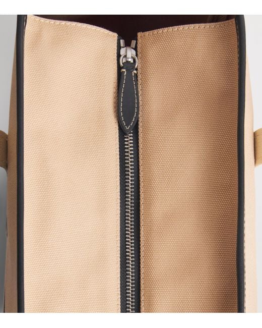 Polo Ralph Lauren Natural Medium Canvas Shopper Tote Bag
