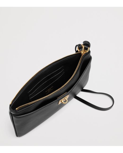 Balenciaga Black Calfskin Rodeo Pouch