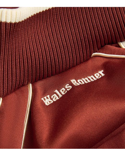 Wales Bonner Red Motion Track Jacket for men