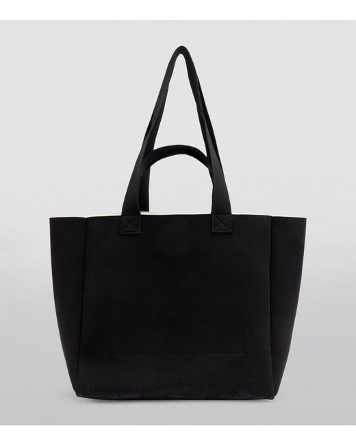 AllSaints Black Logo Print Izzy Tote Bag