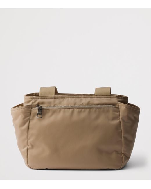 Prada Brown Re-Nylon Tote Bag