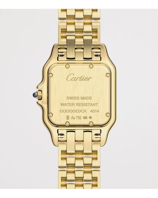 Cartier Metallic Small Panthère De Watch