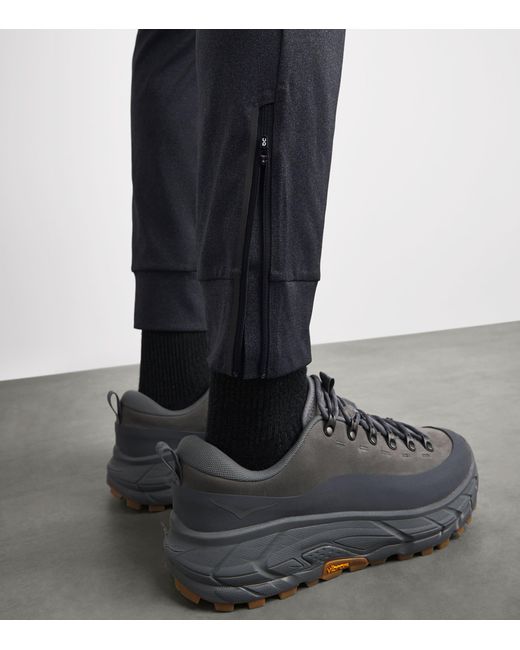 On Shoes Black Weather Trousers for men
