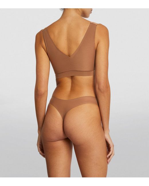 Chantelle Brown Softstretch Thong