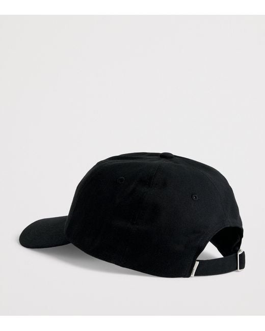 vuori Black Dad Baseball Cap for men