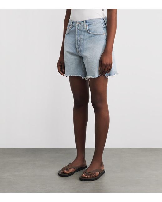 Citizens of Humanity Blue Marlow Denim Shorts