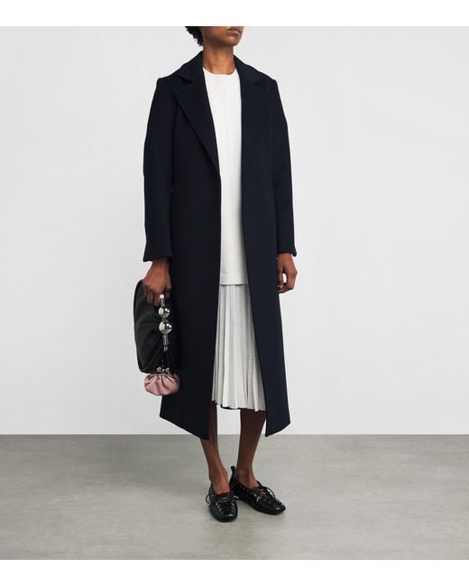 MAX&Co. Black Wool Longrun Coat