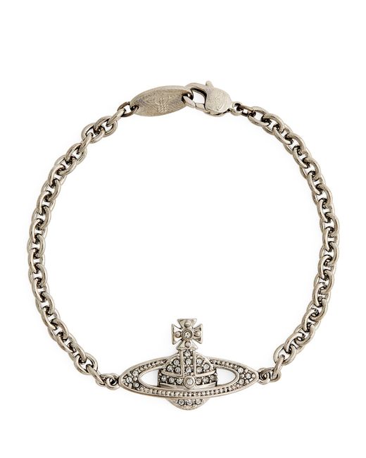 Vivienne Westwood Metallic Mini Bas Relief Bracelet for men