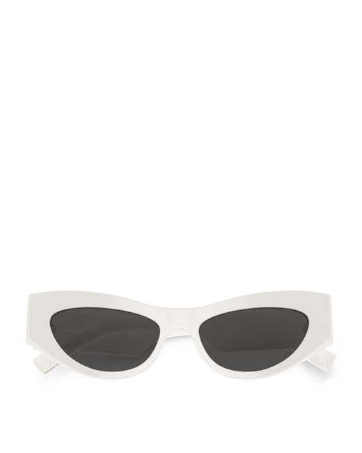 Dolce & Gabbana Metallic Cat-eye Sunglasses