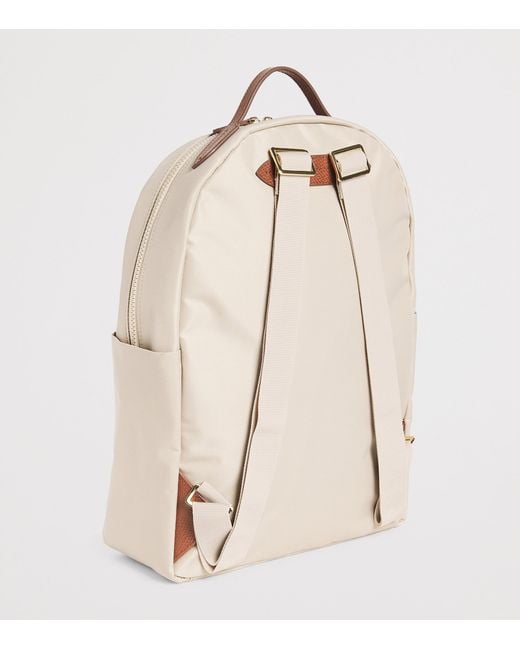 Harrods Natural Nylon Backpack