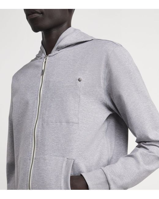 vuori Gray Coronado Hoodie for men