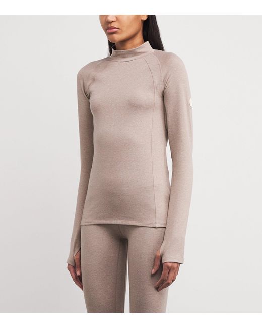 Varley Brown Always Warm Baselayer Top