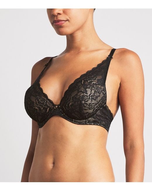 Aubade Black Rosessence Plunge Bra