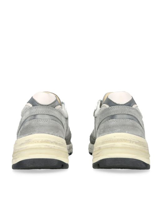 Golden Goose Deluxe Brand White Dad-Star Running Trainers for men
