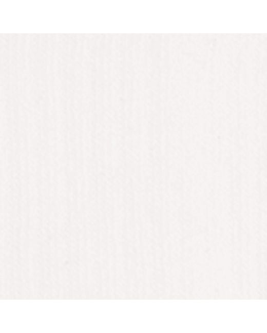 Calvin Klein White Ribbed Socks for men