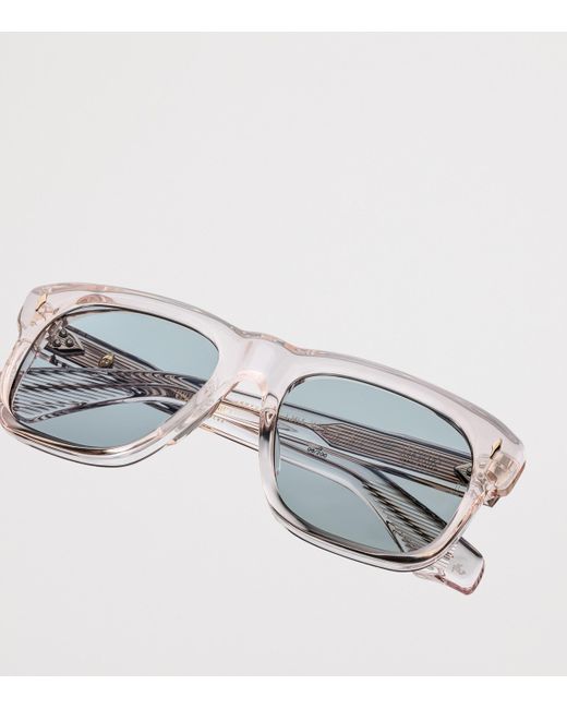 Jacques Marie Mage Gray Acetate Yves Sunglasses for men