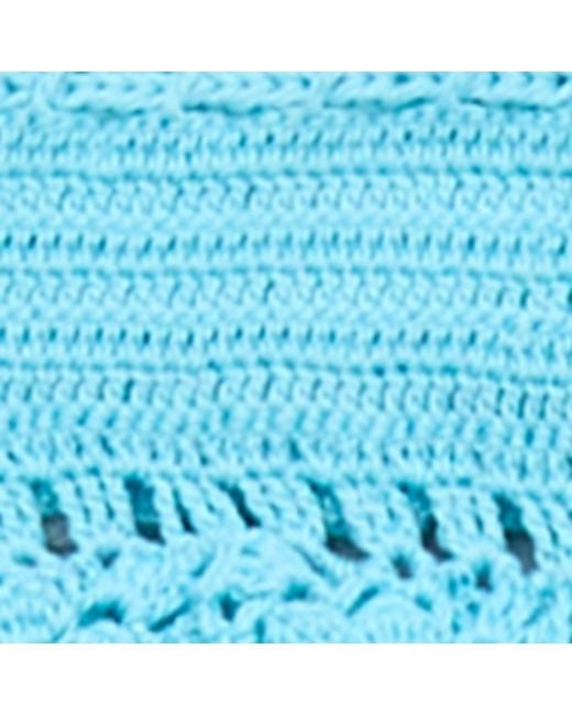 Loewe Blue X Paula's Ibiza Crochet Midi Skirt