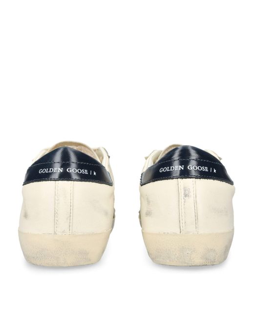 Golden Goose Deluxe Brand Natural Leather Super-Star Sneakers for men